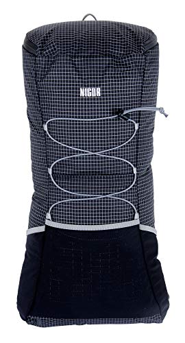 Nigor Moyo: Mochila para alpinismo y trekking  talla 26  color negro