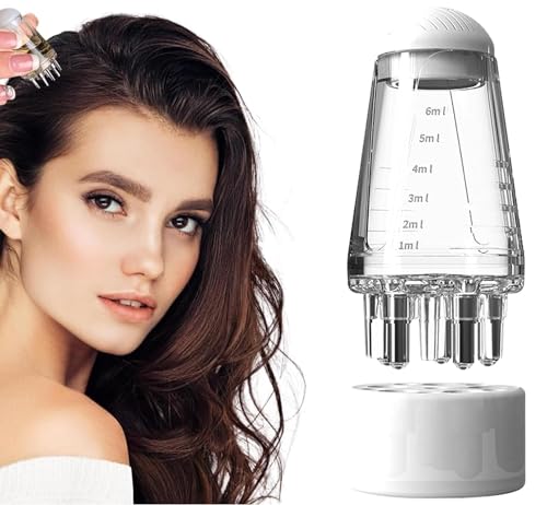 Image of SHUTTLE ART Hair Oil applicator, Head Scalp Massager Brush for Medicine, Scalp Applicator Comb, Suitable for Various Liquids, Essential Oil Hair Treatment for Women men