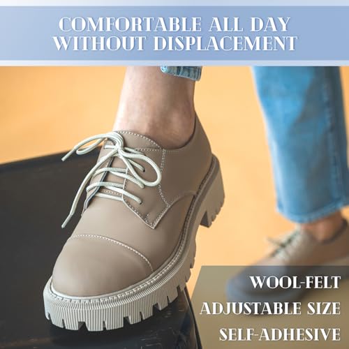4 pares de almohadillas adhesivas para lengüeta de zapatos miniatura 6