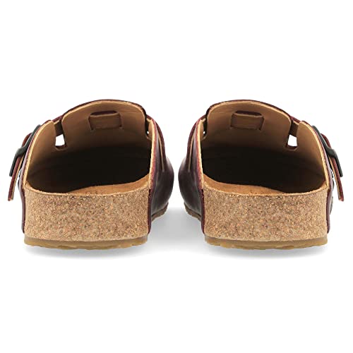 Image of HAFLINGER Grizzly Zigzag Felt Clog Wool Slipper