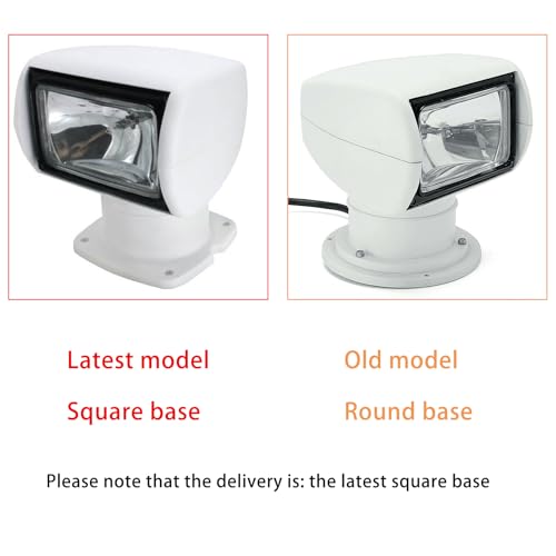 Projecteur de bateau rotatif IP67 étanche avec télécommande - 5