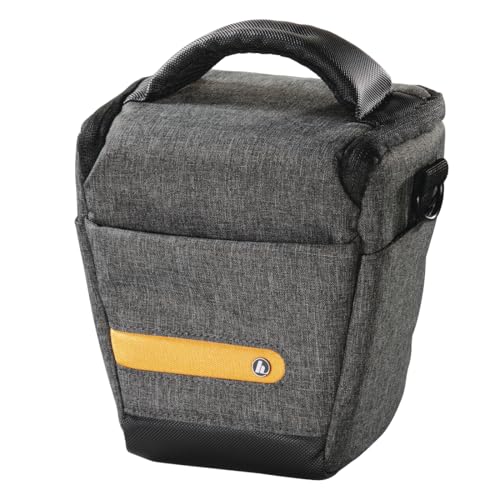 Hama Sacoche Photo Terra 110 Colt gris, étui de protection rembourré avec bandoulière
