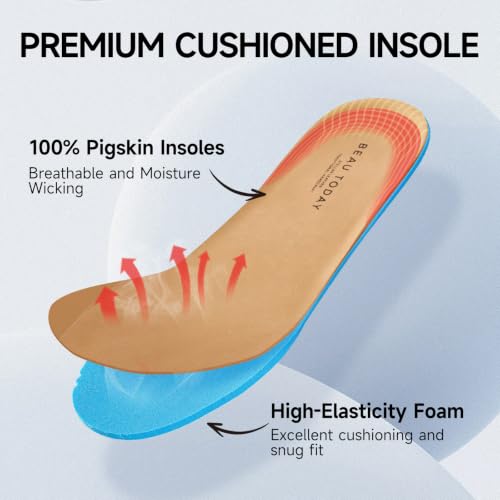 Image of BEAU TODAY Chunky Loafers Women,Platform Loafers for Women,Lug Sole Slip On Leather Classic Penny Shoes,Comfortable Office Work Business Casual Dress Shoes