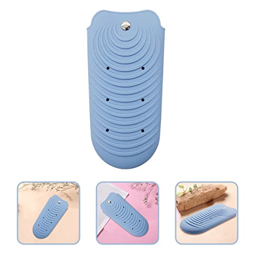 Funda aislante para plancha de pelo WOONEKY, funda resistente al calor de silicona para rizadores y planchas, ideal para viaje y almacenamiento miniatura 5