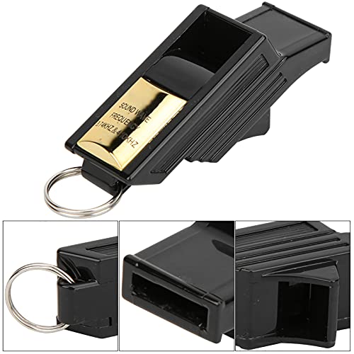 Silbato profesional ABS para árbitros color negro oro miniatura 6