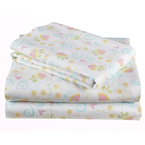 Frank And Lulu Complete Kids Bedding Set For Twin Bed: Cotton Twin Sheets, Sheet Set With Floral Down Alternative Comforter, Duvet #TOP1