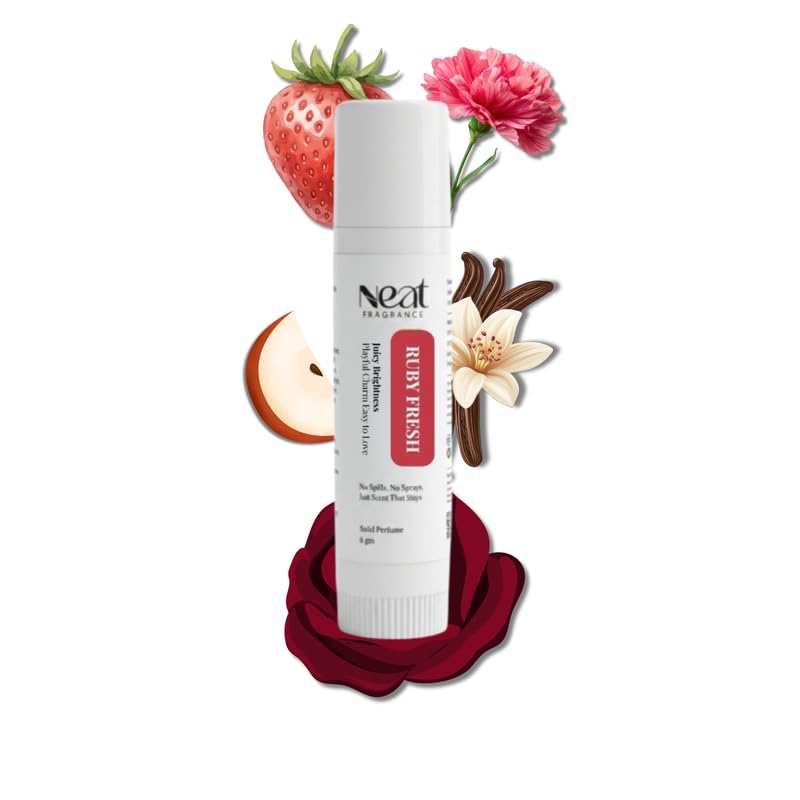 Deodorant Stick - 6gm | Ruby Fresh Floral Fragrance | Odor & Sweat Control | Gentle, Natural Formula & Chemical Free | Travel Mini Size Solid Deodorant for Men & Women-picture-26