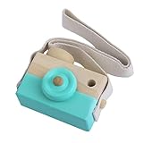 Simpleandcreative. nbvmngjhjlkjlUK Cute Wooden Toy Camera Kids Girls Boys Creative Neck Camera Photo Props Decor Great Gift for Your Child 3 Colors