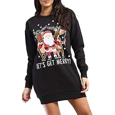 Be Jealous Christmas Santa Costume Sweatshirt Dress Cover