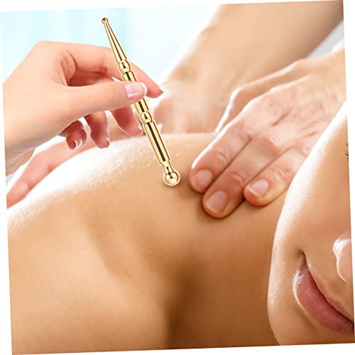minkissy 2Pcs Caneta De Massagem De Acupuntura Massageadores Portáteis Para Casa Massageador De Pont