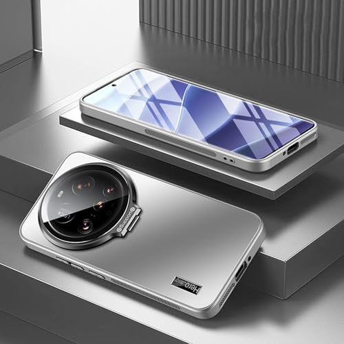 Tianyue Custodia Per Xiaomi 15 Ultra, Cover Rigida Per Pc Ultrasottile Con Copriobiettivo Per Fotocamera, Custodia Con Supporto Per Xiaomi 15 Ultra-Ar