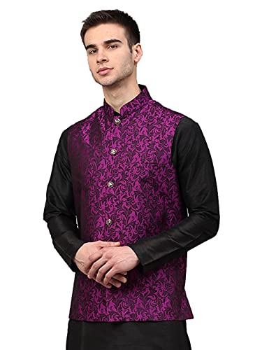 Image of Jompers Men's Woven Design Waistcoat