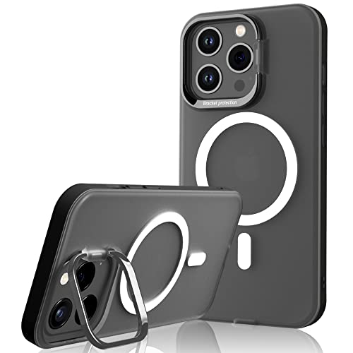 PZOZ iPhone13 Pro Max ケース,13 Pro Max カバー MagSafe対応 米軍MIL規格 スタンド機能 スマホケース 指紋防止 全面保護