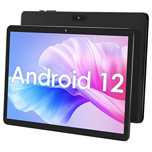 SGIN Tablet 10.1 Inch Android 12 Tablet, 2GB RAM 32GB ROM Tablets with Quad-Core A133 1.6Ghz Processor, 2MP + 5MP Camera, Bluetooth, GPS, 5000mAh(Black)
