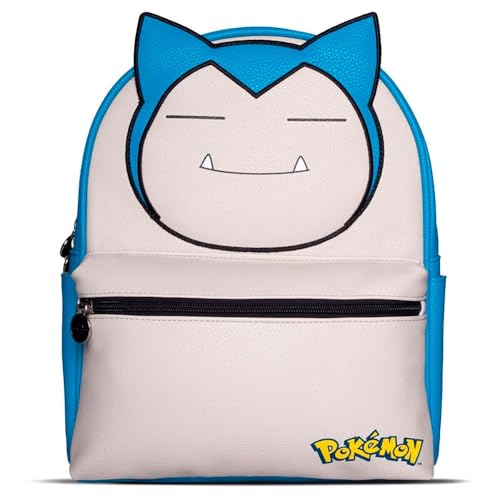 Pokémon Relaxo Frauen Mini-Rucksack blau/weiß