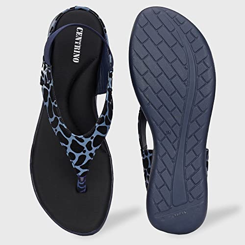 Image of Centrino Women's Thong Sandals & Comfortable Ortho Care Sandal for Ladies | Fashion Wear Sandal & Chappal | Soft Cushioned for More Comfort (2853)