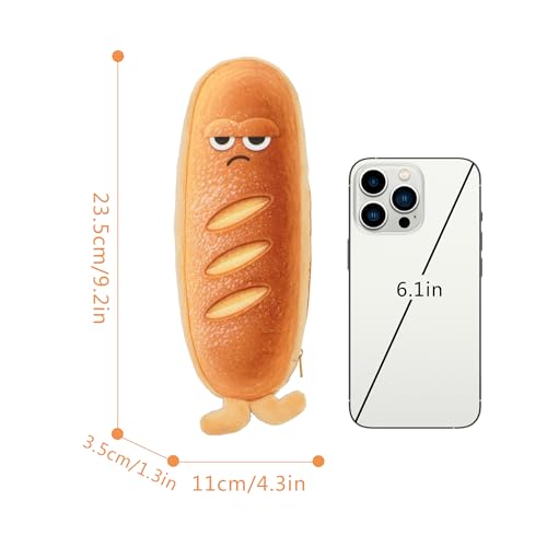 Image of Minache Plush Animal Stationery Pouch Women Cute Dog /Dinosaur Plush Pencil Case Ladies Cosmetic Bag (8238+Style 3), bd-06484AD