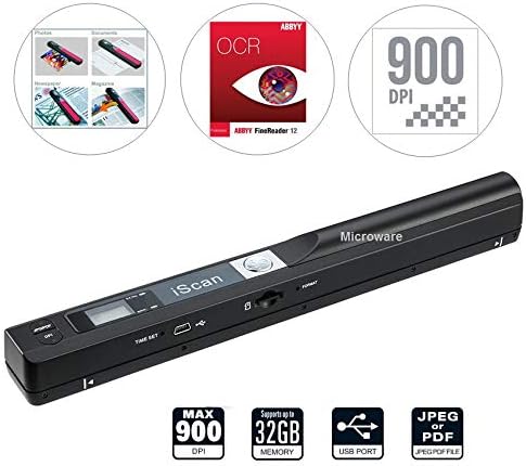 Miniatura 8 de VuPoint Solutions ST415 Handheld Magic Wand Portable Scanner Kit for Document and Image - OCR Software, JPGPDF, 900DPI, ColorMono