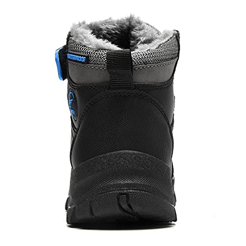 Gyeice Kids Snow Boots Boys Girls Winter Boot Waterproof Non-Slip Outdoor Warm Hiking Shoes (Little Kid/Big Kid)2