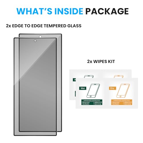 Image of ArmourPro Anti-Glare Matte Tempered Glass for Samsung Galaxy Z Fold 7, Pack of 2, Anti Fingerprint Screen Protector, 9H Scratch Resistant, Smooth Touch, Full Edge to Edge Coverage