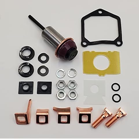 Complete Starter Solenoid Rebuild Kit for 1991-2006 Harley Twin Cam Touring, Softail & Dyna Models (Except 2006 Dyna) & 1981-Later Harley Sportster XL Models Replaces HD# 31604-91 Cover