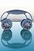Azaria Handheld Massage Roller - Manual 8 Wheel Massager - Acupressure for the Whole Body: Arms, Legs, Neck, Back, Butt & Thighs - For Muscle Relaxation, Stress & Pain Relief