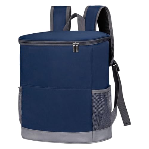 24L 30-Can Insulated Cool Bag Backpack Thermal with Hard Liner, Soft Cooler Picnic Lightweight Shopping Rucksack Food Cooler Box for Men/Women for Out