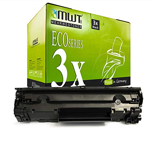 3X MWT Toner Compatible para Canon PC D 440 450 sustituye 0263B002 Negro Cartucho Cartucho