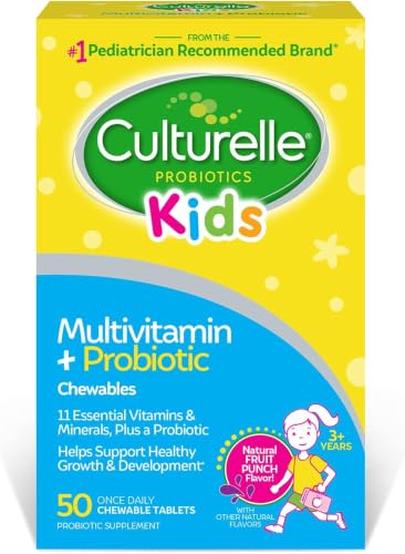 Culturelle Kids Multivitamin + Probiotic Chewable Ages 3+ 90 Count