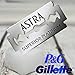 Astra Platinum Double Edge Safety Razor Blades, 50 Blades (10 x 5)