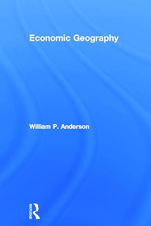 Economic Geography book cover