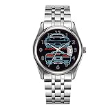 corvette c4 felgen einpresstiefe Hochwertige Uhr: schützendes Mineral-Kristallglas, Edelstahlband.