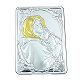Pour décorer votre maison ou votre coin prière, achetez en ligne votre Cadre de Marie et l'enfant Jésus en bois imitation argent de 10 x 14 cm . Livré depuis notre boutique chrétienne située à Lourdes.
