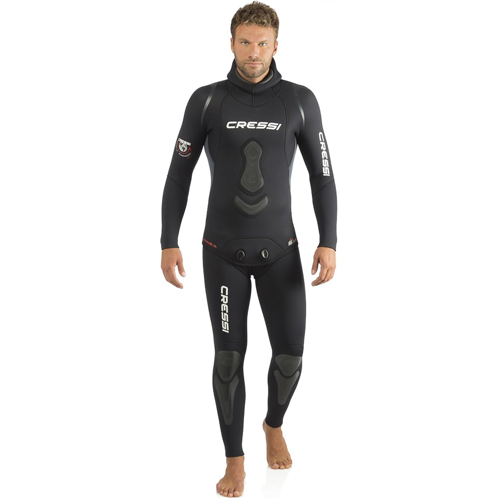 Amazon | CRESSI Apnea Man 2-Piece Wetsuit 5mm L/4 | クレッシー
