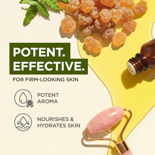 Image of 100% Pure Frankincense Essential Oil - 0.34 Fl Oz - Frankincense Oil for Hair, Skin, Diffuser, Aromatherapy & DIY Candle Making Scent