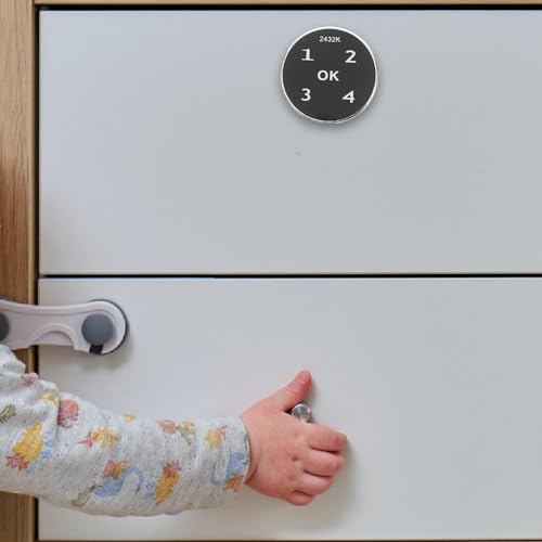 Serrure électronique pour armoire de bureau et domicile à code tactile épuré - 5