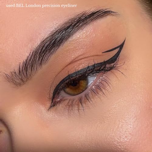 Delineador de ojos BEL London Waterproof Precision - Negro intenso mate miniatura 5