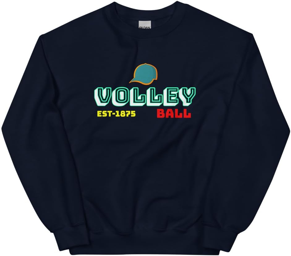 Unisex Sweatshirt Volleyball Navy