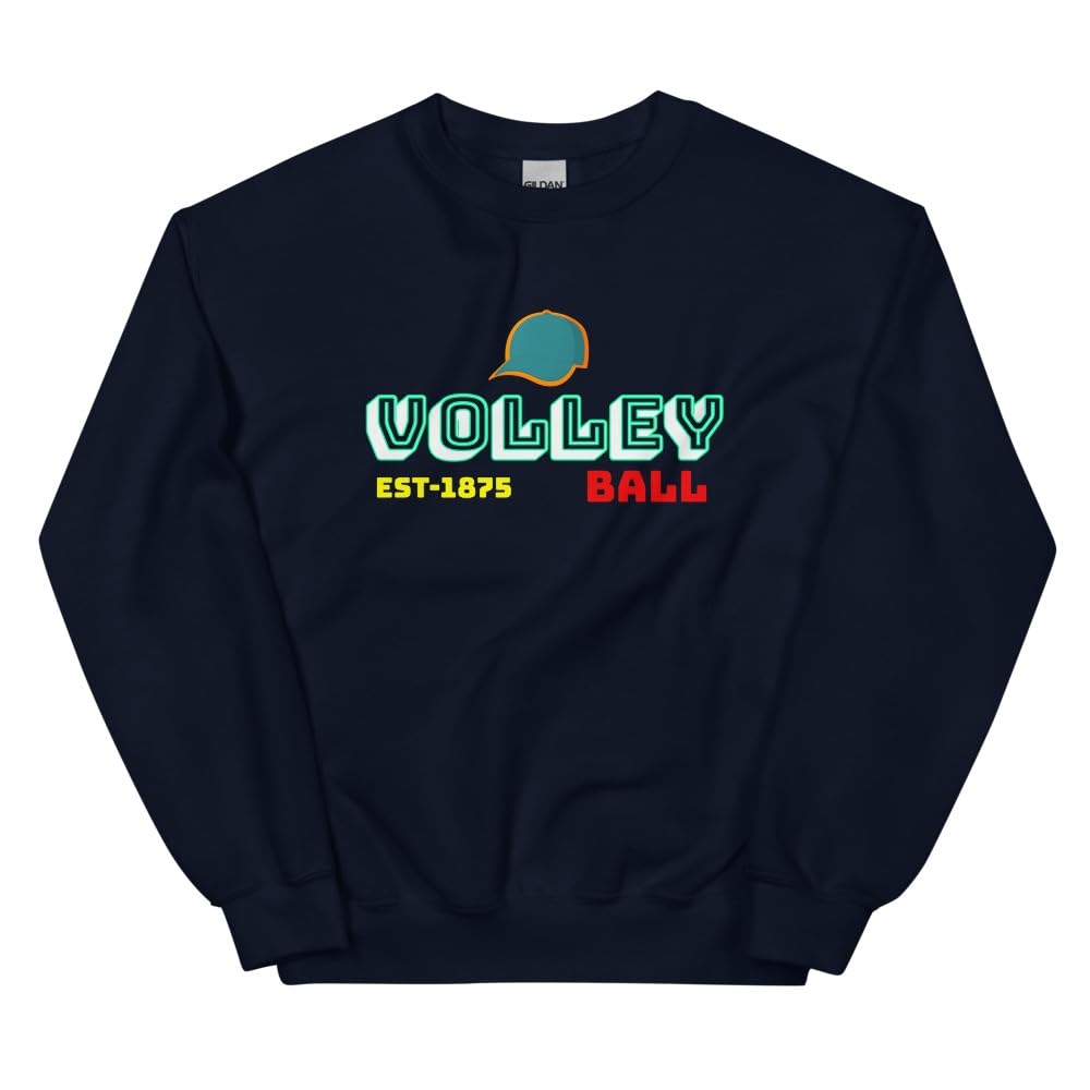 Unisex Sweatshirt Volleyball Navy