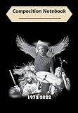 Composition Notebook: taylor hawkin - rip taylor- rip hawkings Essential, Journal 6 x 9, 100 Page Blank Lined Paperback Journal/Notebook