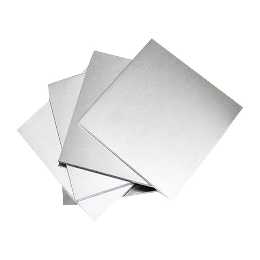 Feuille de Zinc de haute pureté Zn≥ 99.999%, plaque de Zinc conductrice disponible pour l'expérience d'électrode scientifique 100x150mm 1 pièce (1, Thickness 3.0MM)
