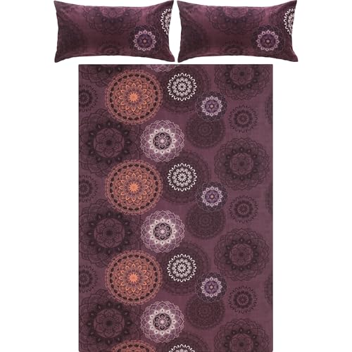 Erwin Müller Bettwäsche, Bettgarnitur Flanell - Mandala - mollig warm, temperaturregulierend… – Ansicht 2