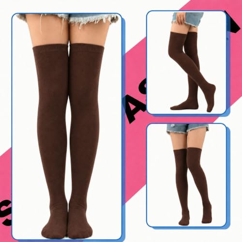 Image of Black and White Striped Arm Leg Warmers Sleeves Set Rainbow Socks Knee High Fingerless Gloves Hand Thigh Warm