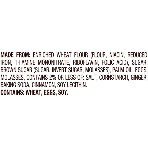 Pepperidge Farm Gingerman Cookies, 21 Ginger Cookies, 5 Oz. Bag #TOP6