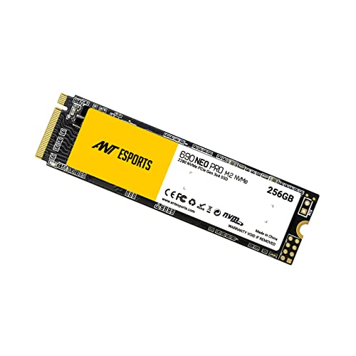 Image of Ant Esports 690 Neo Pro M.2 NVME 256GB Internal Solid State Drive /SSD with NMVE PCIe Gen3x4 Drive Supporting The PCI Express 3.1, speeds Upto Read /Write - 3100 /1800 MB /s Compatible with PC and Laptop