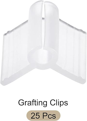 Miniatura 5 de Rebower Clip de injerto para ramas de plantas, para jardín - 0.138 intransparente25 unidades