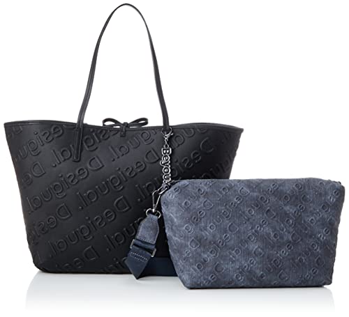 Desigual PU Shopping Bag, Borsa Shopper Donna