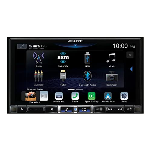 Image of Alpine iLX-507 7 inch Multimedia Receiver Compatible with Wireless Apple CarPlay & Wireless Android Auto