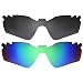 IMYTPFT Compatible/Replacement for Lenses oakleys Radar Path Vented Black/Green