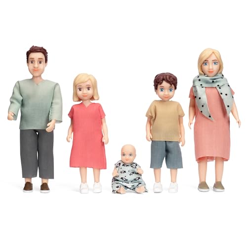 Lundby Puppen für Puppenhaus-Familie Puppenfamilie Charlie Biegepuppen Zubehör & Figuren Maßstab 1:18